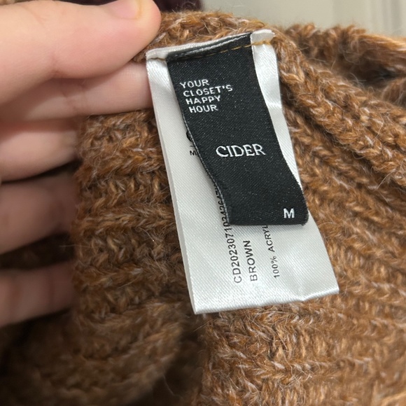 CIDER Melody Madness Distressed Sweater - Picture 11 of 11